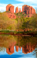 Cathedral Rock Reflection - Sedona AZ