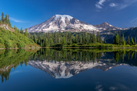 Bench Lake Reflection of Mount Rainier