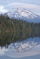 Lost Lake and Mount Hood with Lenticular Cloud