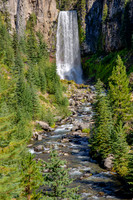Tumalo Falls Near Bend Oregon