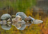 Granite Boulders in Merced River, Yosemite N.P.