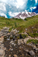 Rainier Snow-melt stream