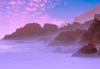 California Coast at Sunset