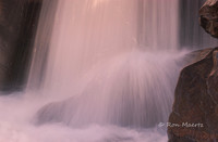 Sunlit Splash - Unnamed Waterfall, Eastern Sierras