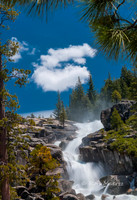 Bassi Falls - Crystal Basin, CA